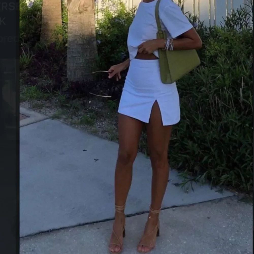 Amanda Uprichard White Mini Skirt